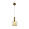 Sospensione-Vintage-Tone-Metallo-Bronzo-1-Luce-Diffusore-Vetro-Ambra