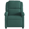 Poltrona-Reclinabile-Verde-Scuro-in-Velluto