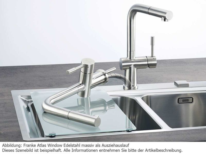 Franke-Miscelatore-Monocomando-Atlas-Doccia-Inox-Satinato