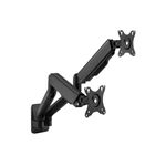 Equip Supporto da Tavolo per Tv a Schermo Piatto 32'' Parete Nero