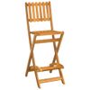 vidaXL-Sedie-da-Bar-Pieghevoli-2-pz-in-Legno-Massello-di-Acacia