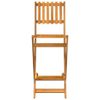 vidaXL-Sedie-da-Bar-Pieghevoli-2-pz-in-Legno-Massello-di-Acacia