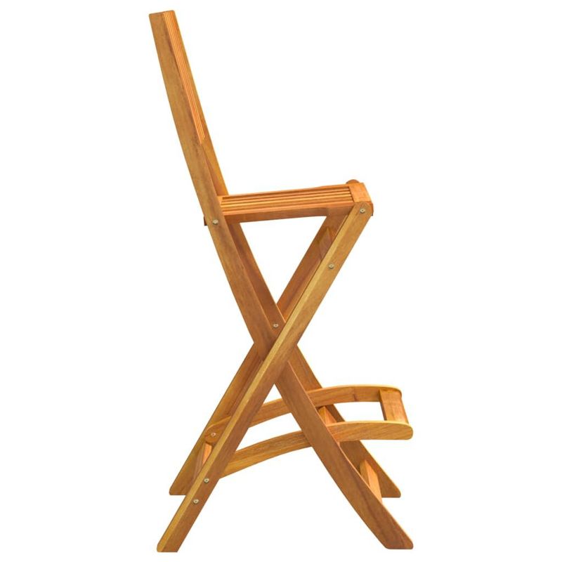 vidaXL-Sedie-da-Bar-Pieghevoli-2-pz-in-Legno-Massello-di-Acacia