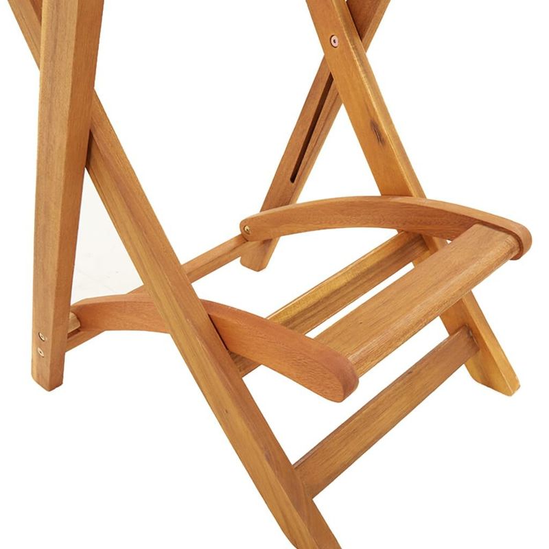 vidaXL-Sedie-da-Bar-Pieghevoli-2-pz-in-Legno-Massello-di-Acacia