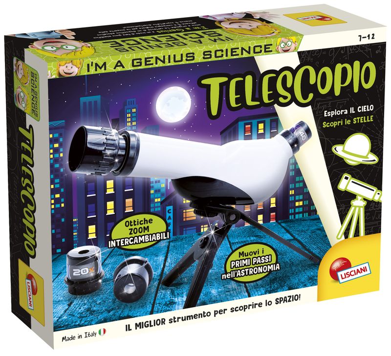 Lisciani-Telescopio-Giocattolo-Im-a-Genius