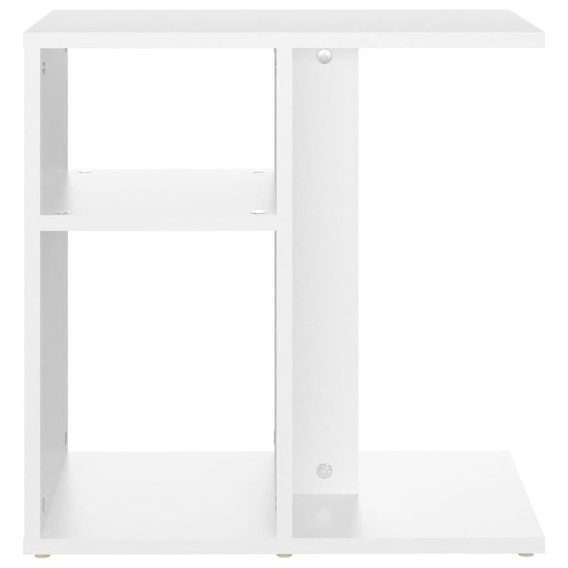 vidaXL-Tavolino-Bianco-50x30x50-cm-in-Legno-Multistrato