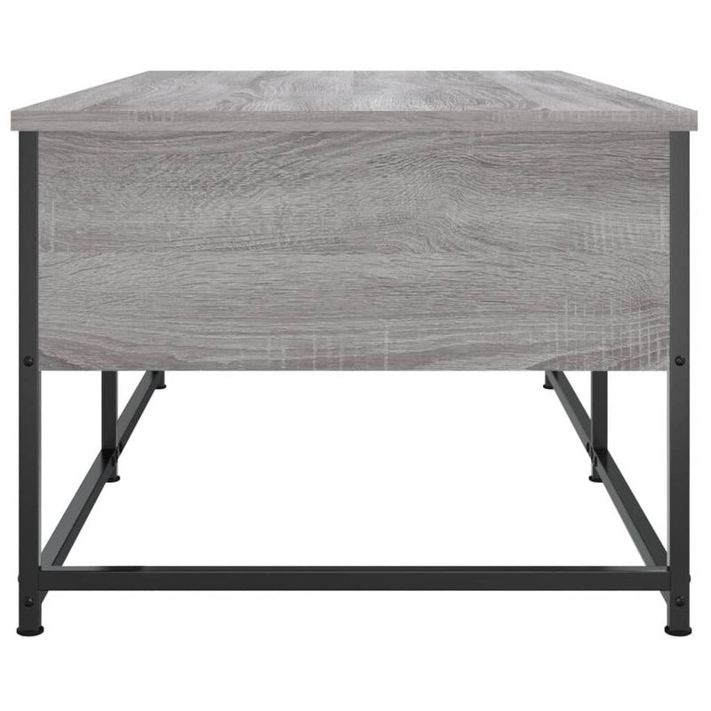 vidaXL-Tavolino-da-Salotto-Grigio-Sonoma-100x51x40cm-Legno-Multistrato