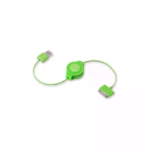 ReTrak-EUIPODUSBGN-cavo-per-cellulare-Verde-1-m-USB-A-Apple-30-pin