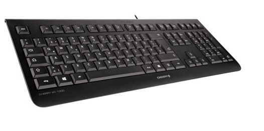 CHERRY-KC-1000-tastiera-USB-AZERTY-Belga-Nero