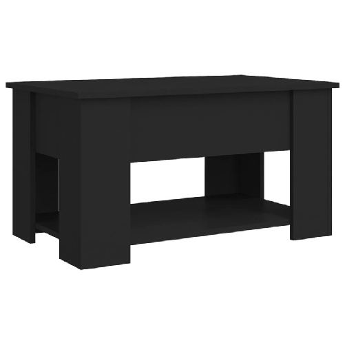 Tavolino-da-Salotto-Nero-79x49x41-cm-in-Legno-Multistrato