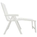 vidaXL-Lettino-Prendisole-Bianco-in-Plastica