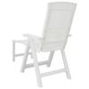 vidaXL-Lettino-Prendisole-Bianco-in-Plastica