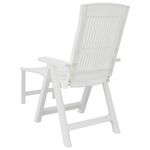 vidaXL-Lettino-Prendisole-Bianco-in-Plastica