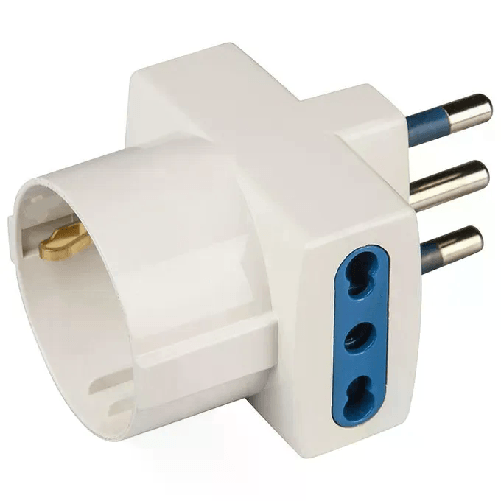 Poly-Pool-PP0468-adattatore-per-presa-di-corrente-Tipo-L--IT--Universale