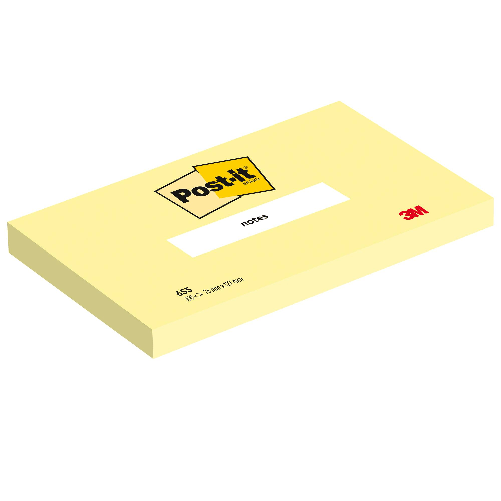 POST-IT-BLOCCO-100fg-Post-it--Giallo-Canary-76x127mm-655