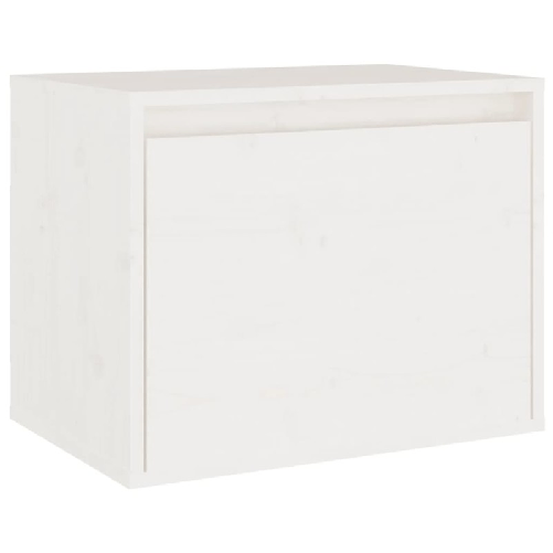 Pensile-Bianco-45x30x35-cm-in-Legno-Massello-di-Pino