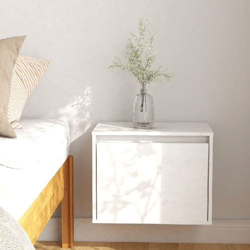Pensile-Bianco-45x30x35-cm-in-Legno-Massello-di-Pino