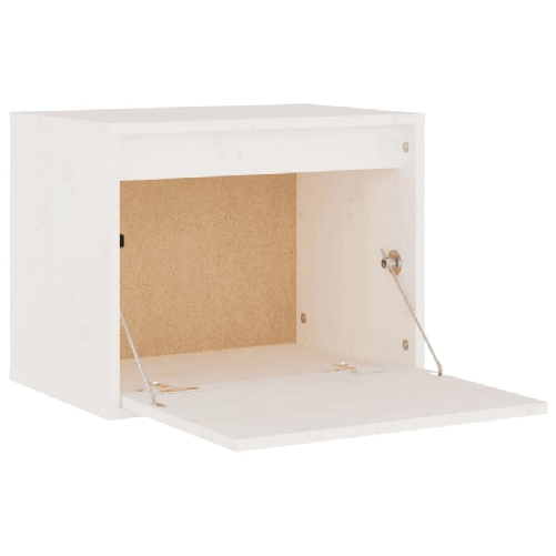 Pensile-Bianco-45x30x35-cm-in-Legno-Massello-di-Pino