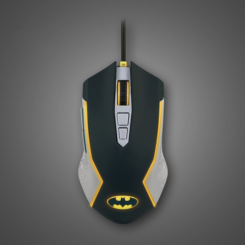 FR-TEC-Batman-Raton-USB-hasta-8000dpi---Iluminacion-LED-Amarillo---Plug-and-Play---Cable-Trenzado-de-1.8m---Color-Negro-