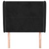 Testiera-ad-Orecchio-Nera-83-x-23-x-78-88-cm-in-Velluto