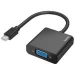 Hama 00200333 cavo e adattatore video Mini DisplayPort VGA (D-Sub) Nero