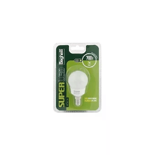 Beghelli-Lampadina-Led-Sfera-7W-e14-6500k-Superled-Luce-Fredda