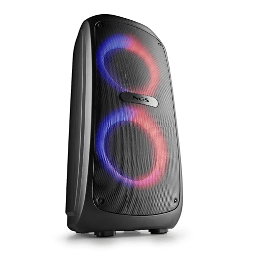 NGS-Wild-Temper---Altoparlante-Portatile-Bluetooth-5.3-con-Luci-LED-RGB-e-Batteria-Ricaricabile