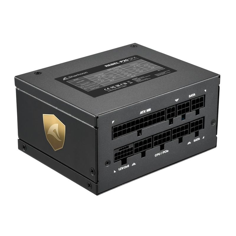 Sharkoon-Rebel-P20-SFX-850W---Alimentatore-PC-Compatto-e-Silenzioso
