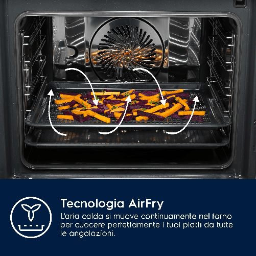 Forno-da-Incasso-Electrolux-Serie-700-con-Funzione-AirFry