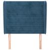 Testiera-ad-Orecchio-Blu-Scuro-83x23x78-88-cm-in-Velluto