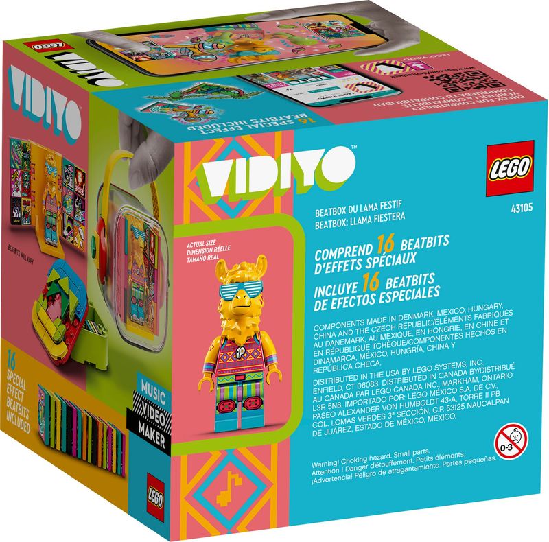 LEGO-VIDIYO-Party-Llama-BeatBox-Creatore-Video-Musicali-con-Lama-Giocattoli-per-Bambini-App-Realta--Aumentata-43105