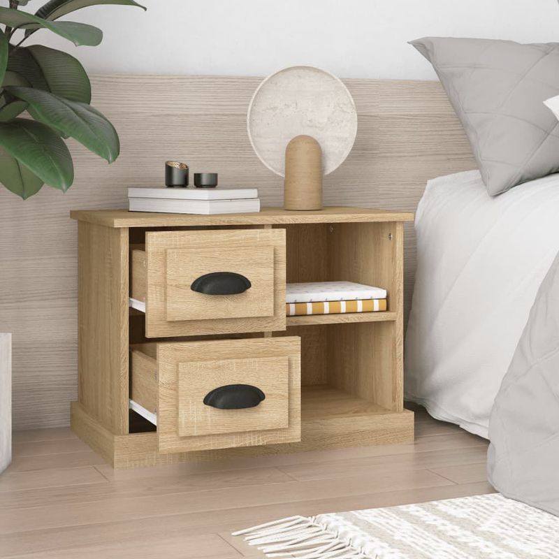 vidaXL-Comodino-Rovere-Sonoma-60x355x45-cm