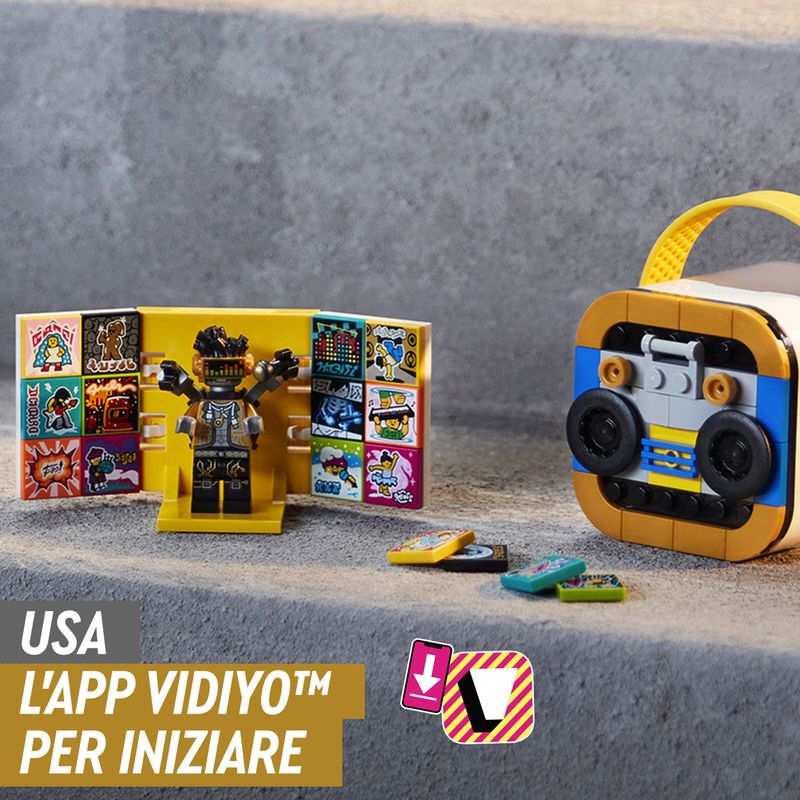 LEGO-VIDIYO-HipHop-Robot-BeatBox-Creatore-Video-Musicali-Giocattoli-per-Bambini-App-Realta--Aumentata-con-Minifigure-43107