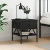 vidaXL-Comodino-Nero-40x42x45-cm-in-Legno-Multistrato