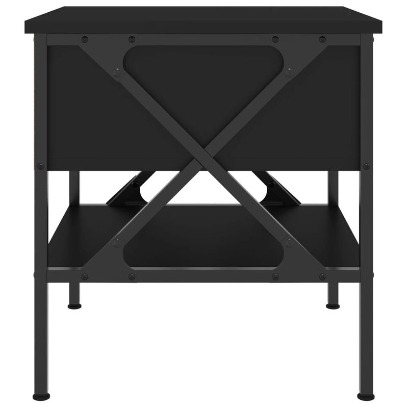 vidaXL-Comodino-Nero-40x42x45-cm-in-Legno-Multistrato