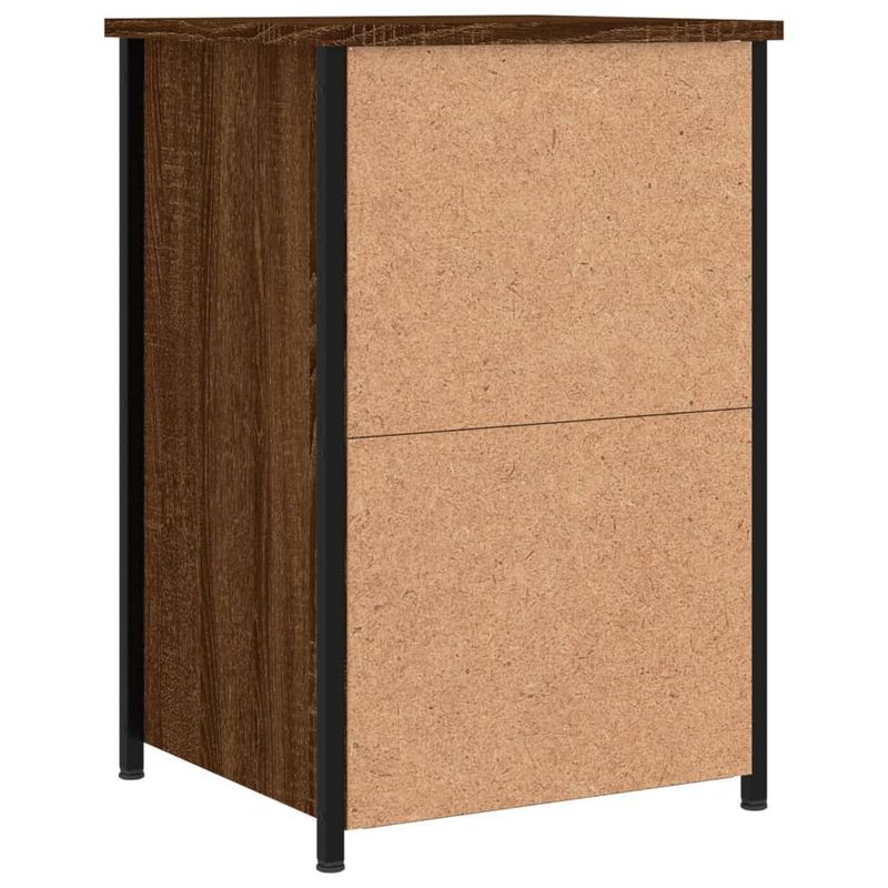 vidaXL-Comodini-2-pz-Rovere-Marrone-40x36x60-cm-in-Legno-Multistrato