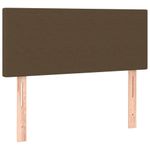 Testiera-a-LED-Marrone-Scuro-90x5x78-88-cm-in-Tessuto