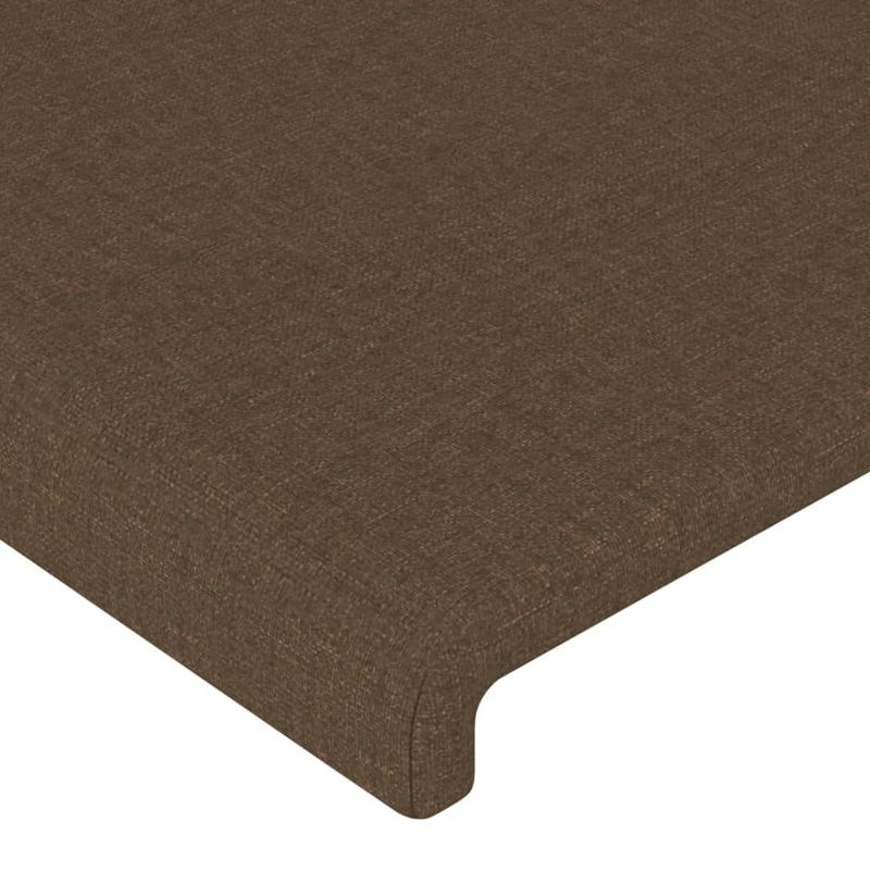 Testiera-a-LED-Marrone-Scuro-90x5x78-88-cm-in-Tessuto