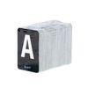 Kit-Mensola-portamessaggi-Teak---169-tessere-Letter-Board-Securit