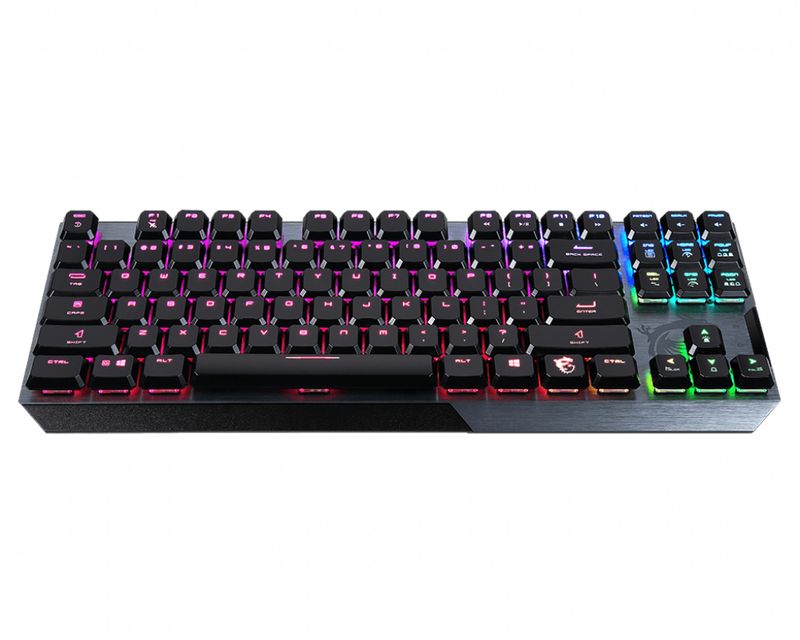 MSI-Vigor-GK50-Low-Profile-TKL-tastiera-USB-AZERTY-Francese-Nero