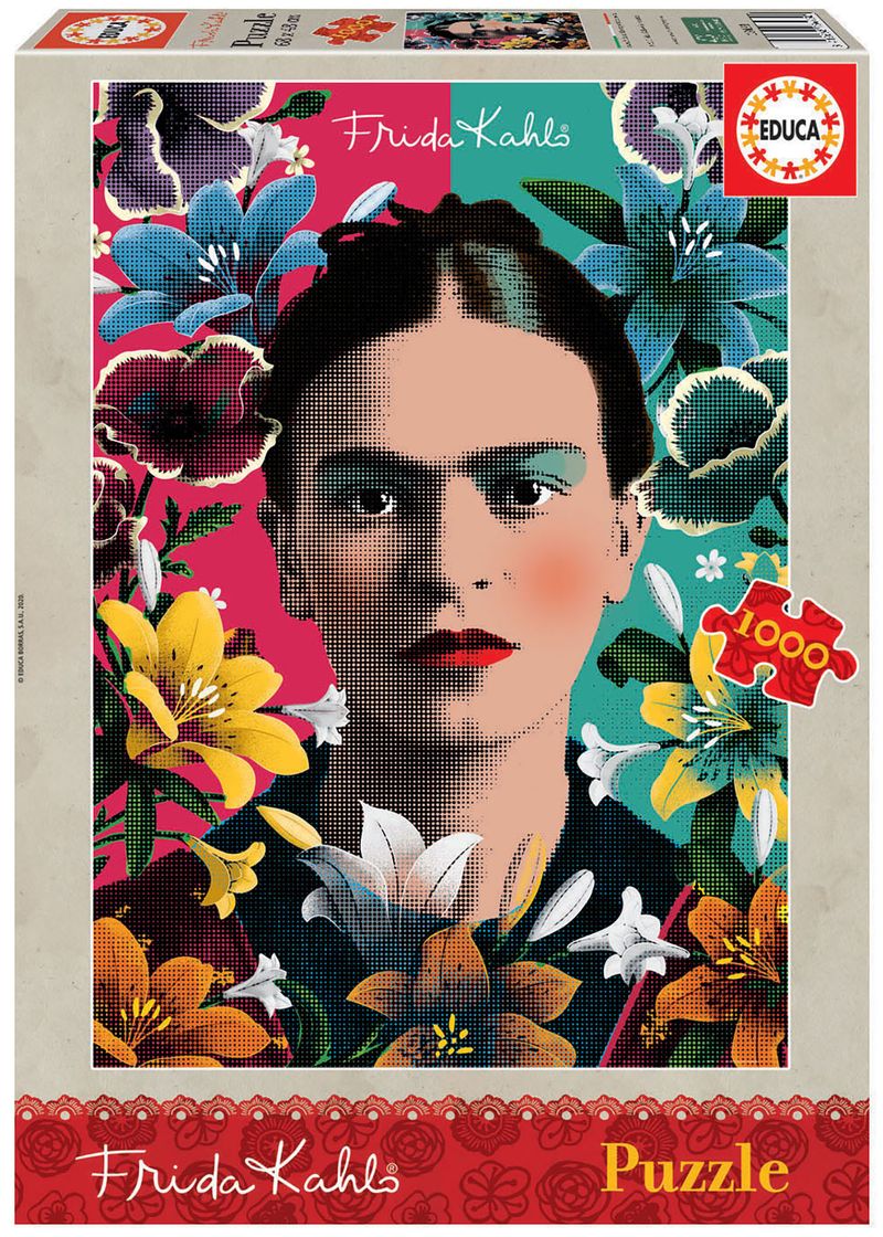 Puzzle-Educa-FRIDA-KAHLO-1000-Pezzi