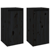 Pensili-2-pz-Neri-30x30x60-cm-in-Legno-Massello-di-Pino