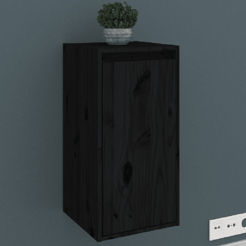 Pensili-2-pz-Neri-30x30x60-cm-in-Legno-Massello-di-Pino