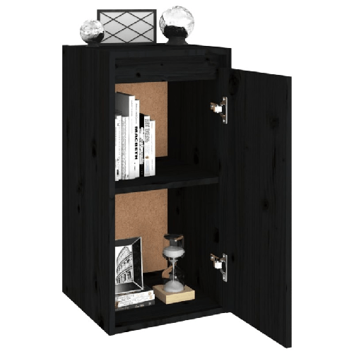 Pensili-2-pz-Neri-30x30x60-cm-in-Legno-Massello-di-Pino