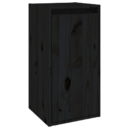 Pensili-2-pz-Neri-30x30x60-cm-in-Legno-Massello-di-Pino