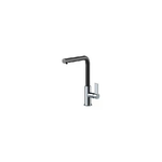 Franke-Neptune-Evo-Miscelatore-monocomando-con-canna-girevole-360°-Cromato-Nero-115.0373.930