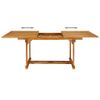 vidaXL-Set-da-Pranzo-da-Giardino-7-pz-in-Legno-Massello-di-Teak