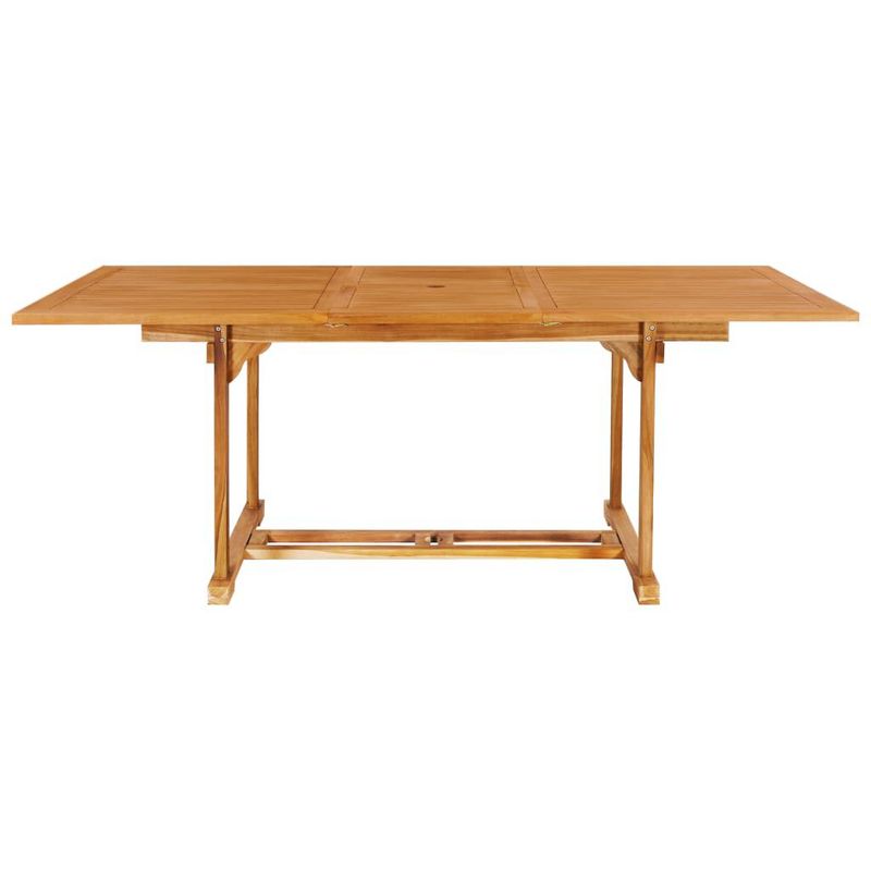 vidaXL-Set-da-Pranzo-da-Giardino-7-pz-in-Legno-Massello-di-Teak