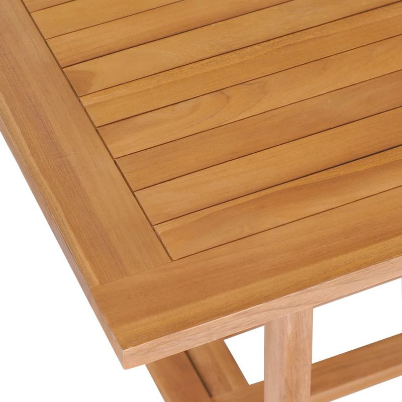 vidaXL-Set-da-Pranzo-da-Giardino-7-pz-in-Legno-Massello-di-Teak
