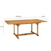 vidaXL-Set-da-Pranzo-da-Giardino-7-pz-in-Legno-Massello-di-Teak